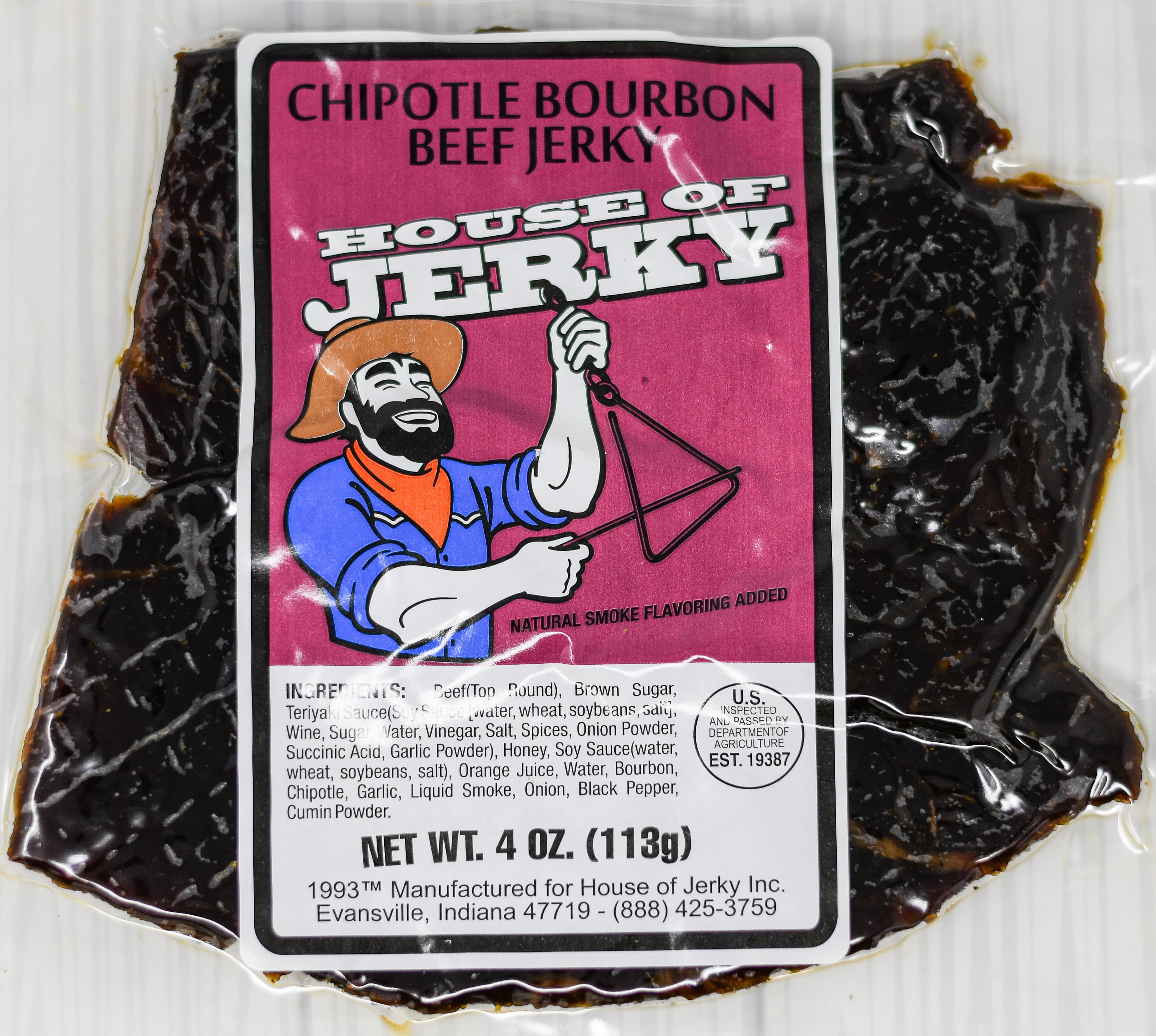 Chipotle Burbon jerky